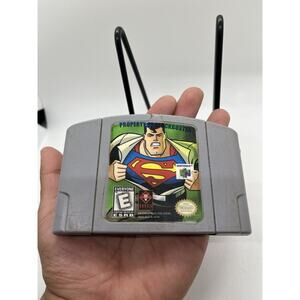 Superman (Nintendo 64, N64, 1999) Authentic Tested & Working!!!